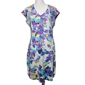 Title Nine Diamalete Daring Athletic Dress Summer Bermuda Multi Size M (8-10)